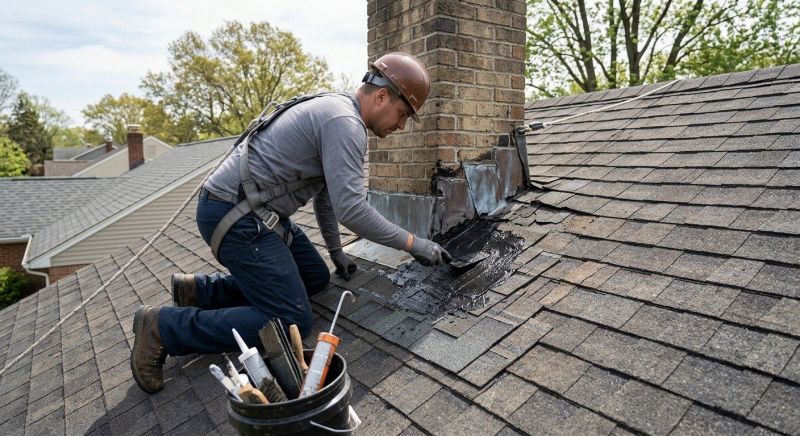 Asphalt Roof Leak Repair in Bucks County, PA