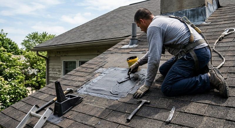 Asphalt Roof Leak Repair in Burlington County, NJ
