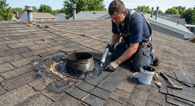 Asphalt Roof Leak Repair in Clayton, NJ