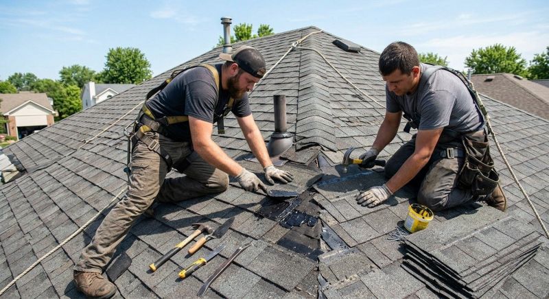 Asphalt Roof Repair in Camden, NJ