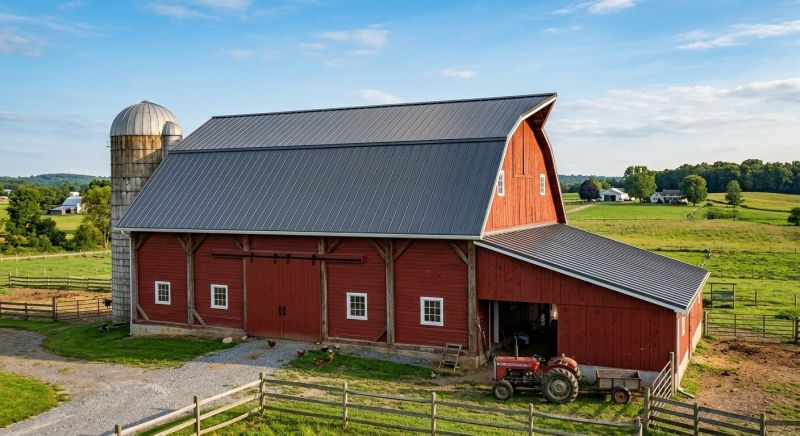 Barn Roof Replacement in Monroeville, NJ