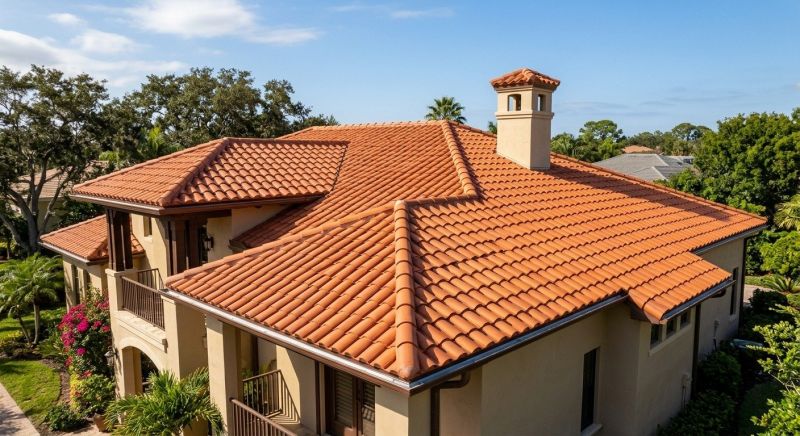 Barrel Tile Roof Installation in Camden County, NJ