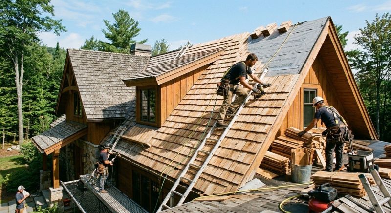 Cedar Roof Replacement in Camden County, NJ