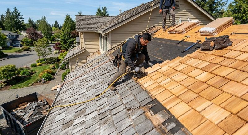 Cedar Roof Replacement in Mount Laurel, NJ