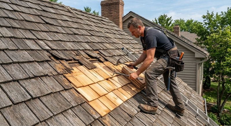 Cedar Shake Roof Repair in Willingboro, NJ
