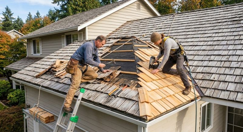 Cedar Shingles Repair in Hammonton, NJ