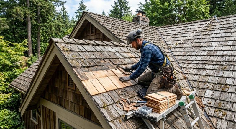 Cedar Shingles Repair in Lansdowne, PA