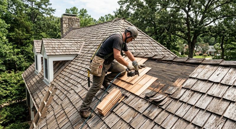 Cedar Shingles Repair in Waterford Works, NJ
