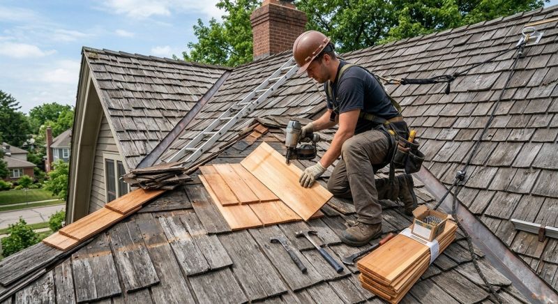 Cedar Shingles Repair in Williamstown, NJ
