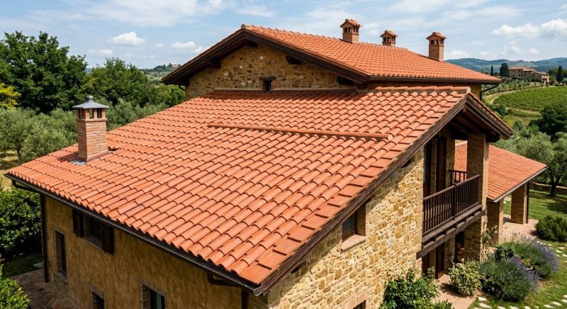 Clay Roof Installation in Drexel Hill, PA