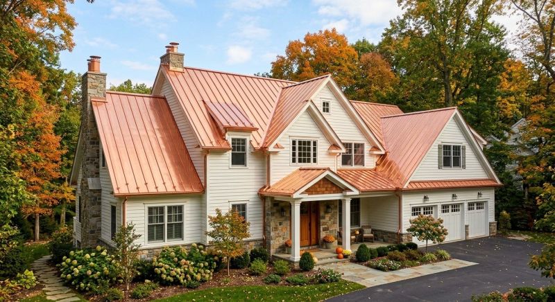Copper Roof Replacement in Camden County, NJ