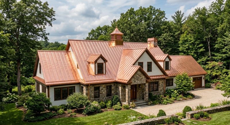 Copper Roof Replacement in Camden County, NJ