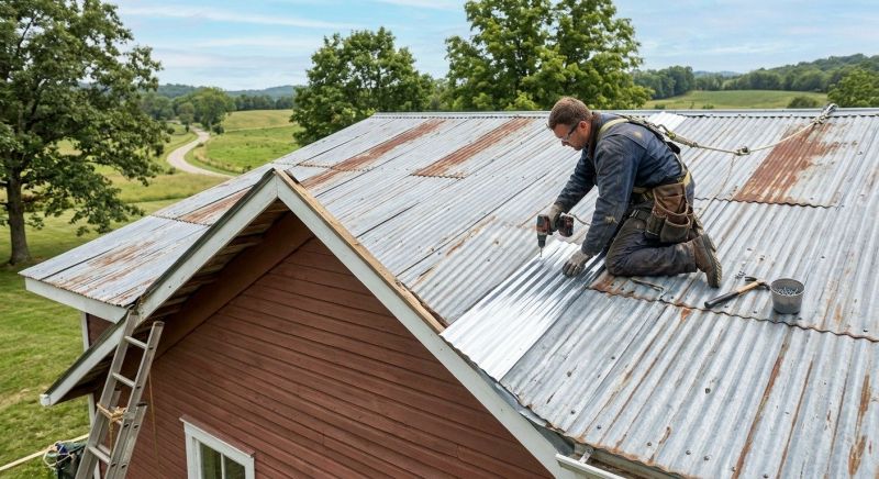 Corrugated Roof Repair in Clayton, NJ