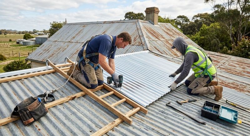 Corrugated Roof Repair in Huntingdon Valley, PA