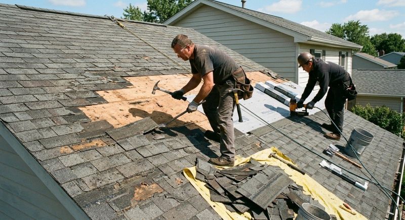 Damaged Roof Repair in Cherry Hill, NJ