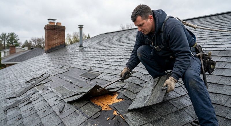 Damaged Roof Replacement in Haddon Heights, NJ