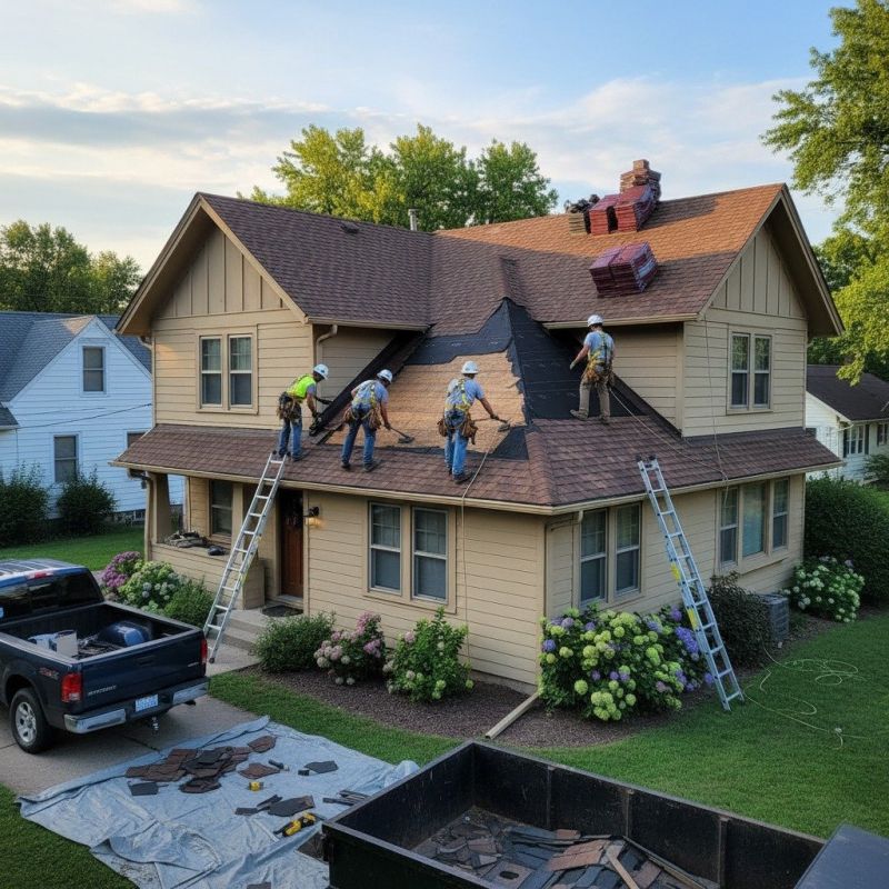 Damaged Roof Replacement in Mount Laurel, NJ