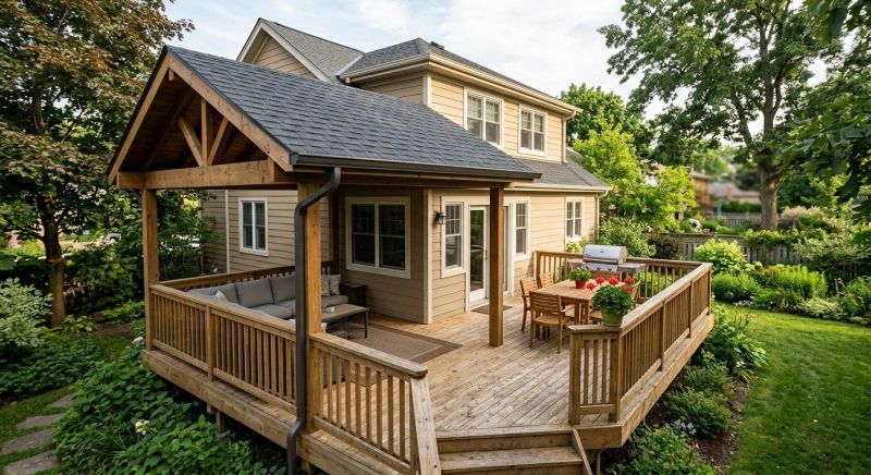 Deck Roof Construction in Camden County, NJ