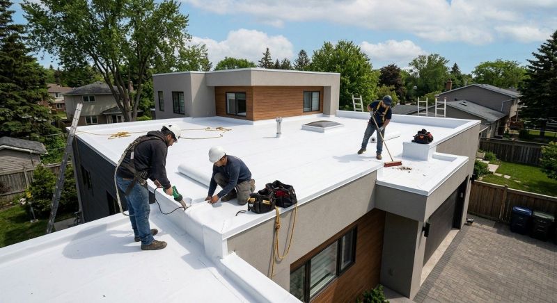 Flat Roof Installation in Hainesport, NJ