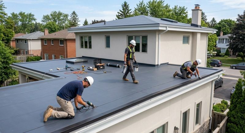 Flat Roof Installation in Hainesport, NJ