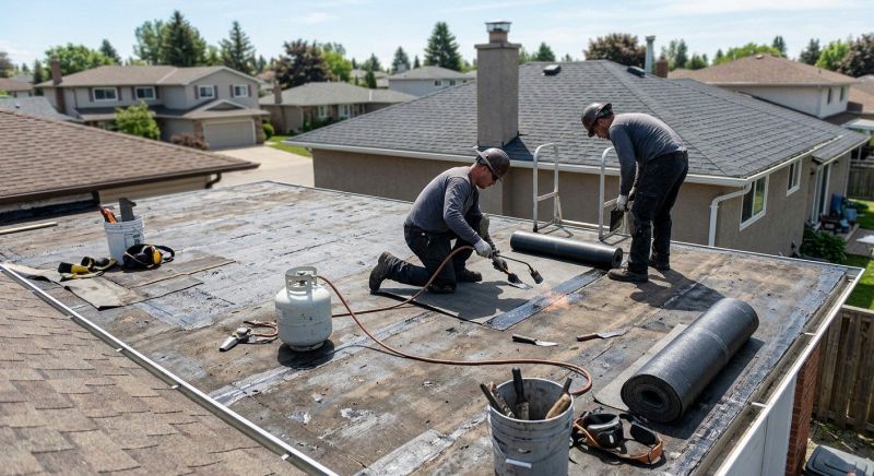 Flat Roof Repair in Ardmore, PA