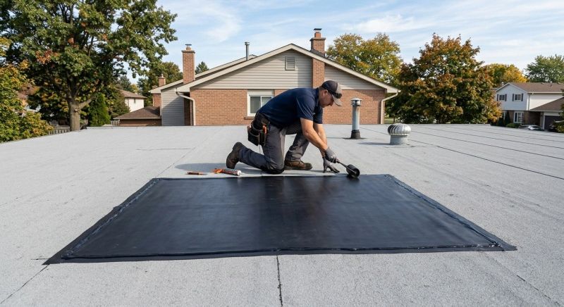 Flat Roof Repair in Claymont, DE