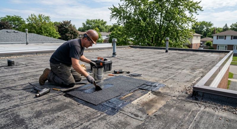 Flat Roof Repair in Deptford, NJ
