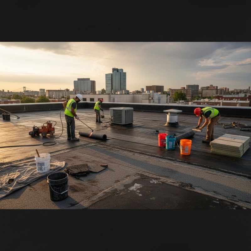 Flat Roof Repair in Florence, NJ