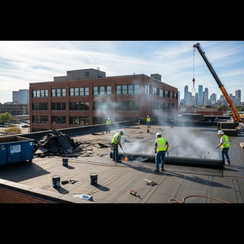 Flat Roof Replacement in Cherry Hill, NJ