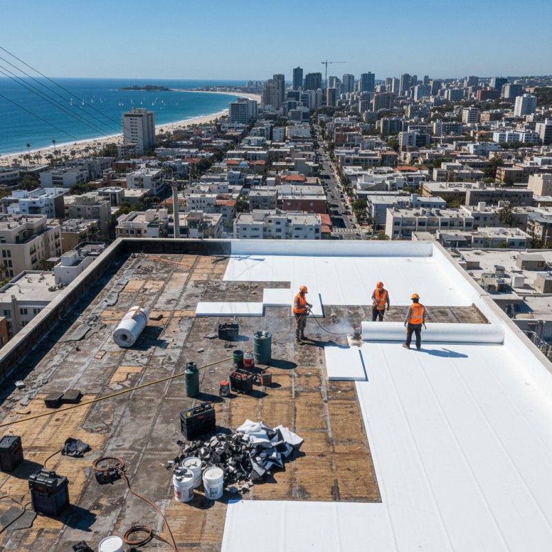 Flat Roof Replacement in Florence, NJ