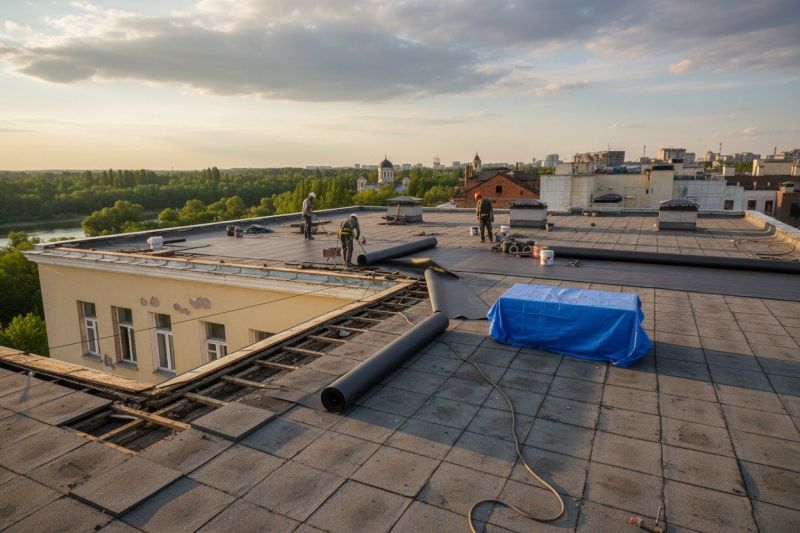 Flat Roof Replacement in Hammonton, NJ