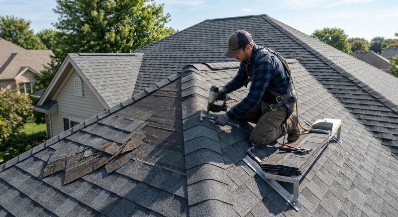 Hip Roof Shingle Replacement in Camden County, NJ