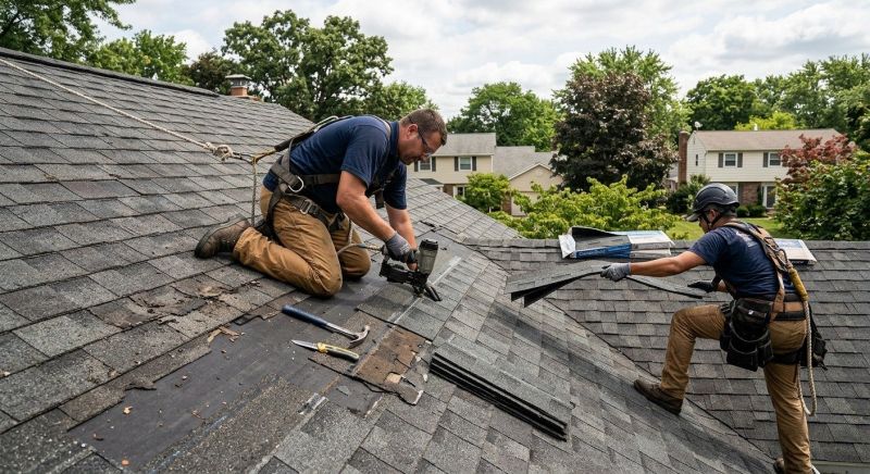 House Roof Repair in Elkins Park, PA