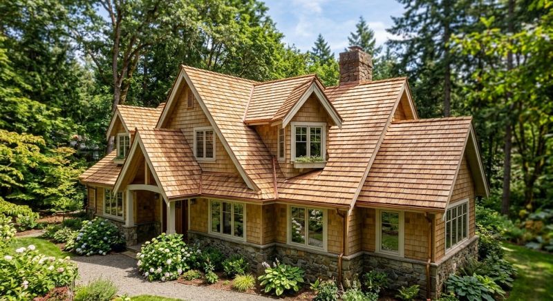 Natural Wood Roof Installation in Camden County, NJ