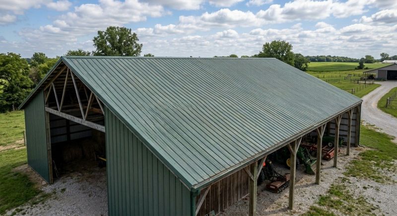 Pole Barn Roof Repair in Ardmore, PA