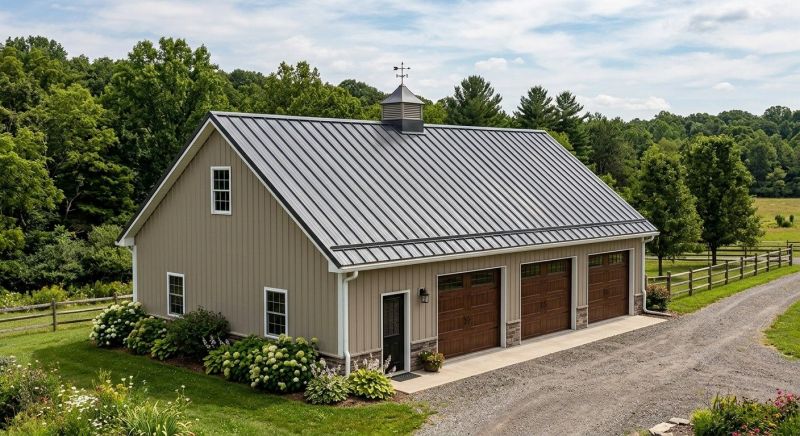 Pole Barn Roof Repair in Burlington, NJ