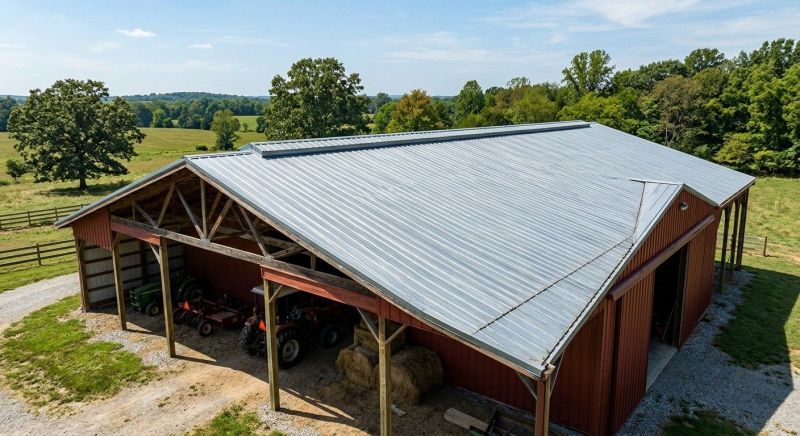 Pole Barn Roof Repair in Westville, NJ
