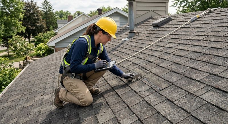 Roof Damage Inspection in Bryn Mawr, PA