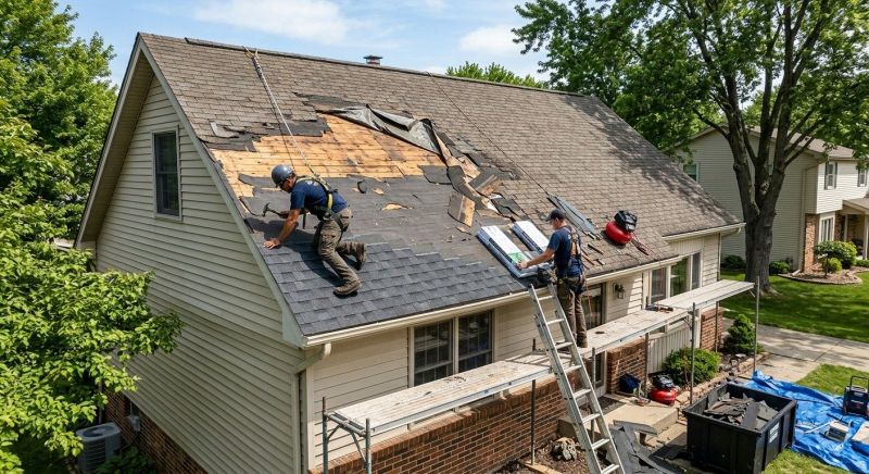 Roof Damage Repair in Marcus Hook, PA