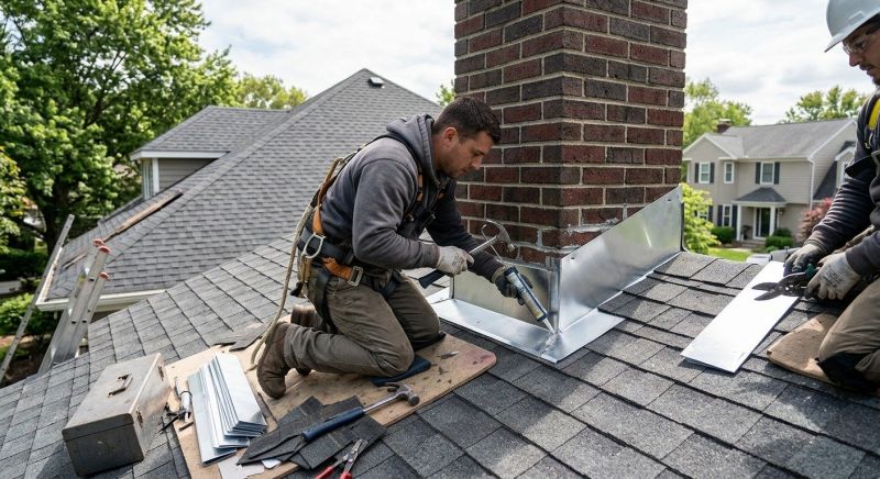Roof Flashing Installation in Camden County, NJ