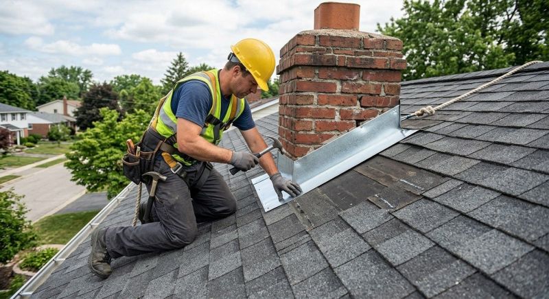 Roof Flashing Installation in Williamstown, NJ