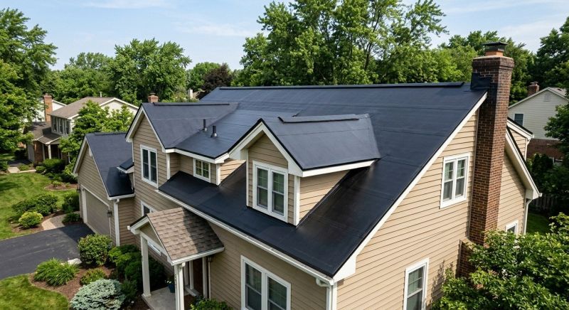 Rubber Roof Installation in Camden County, NJ