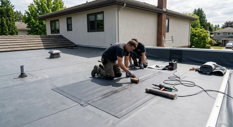 Rubber Roof Repair in Riverton, NJ