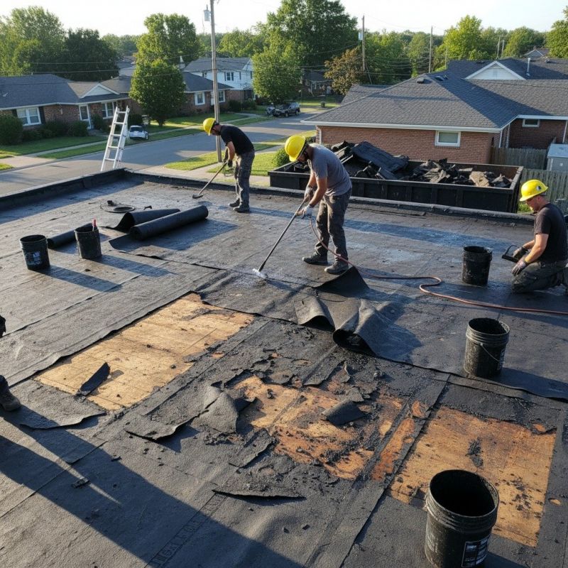 Rubber Roof Repair in Westville, NJ