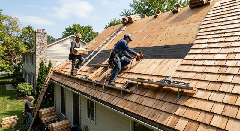 Shake Roof Replacement in Woodstown, NJ