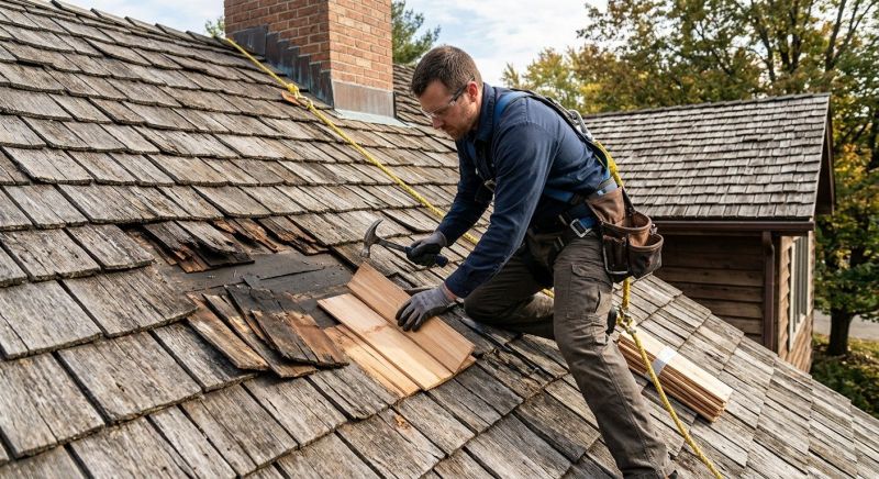 Shake Shingle Repair in Marcus Hook, PA