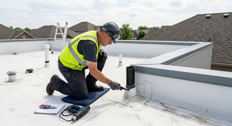 Single Ply Roof Inspection in Camden County, NJ