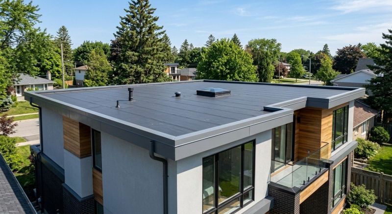Single Ply Roof Installation in Glenside, PA
