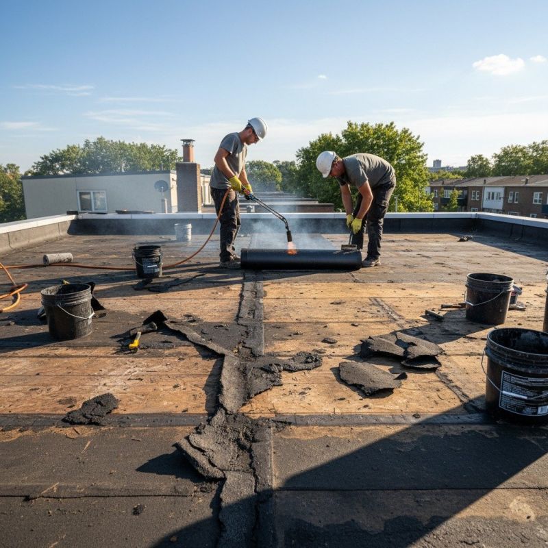 Single Ply Roof Repair in Hammonton, NJ
