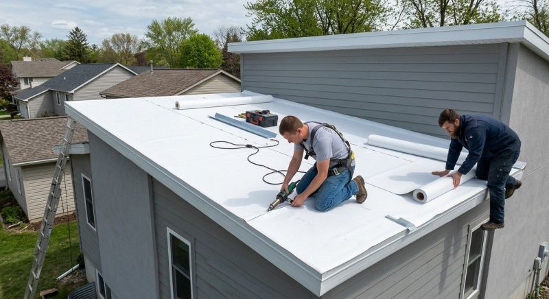 Single Ply Roof Repair in Pennsauken, NJ